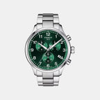 Chrono XL Men Quartz Green Dial Chronograph Stainless Steel Watch T1166171109200