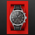 Chrono Xl Men Quartz Black Dial Chronograph Leather Watch T1166171606200