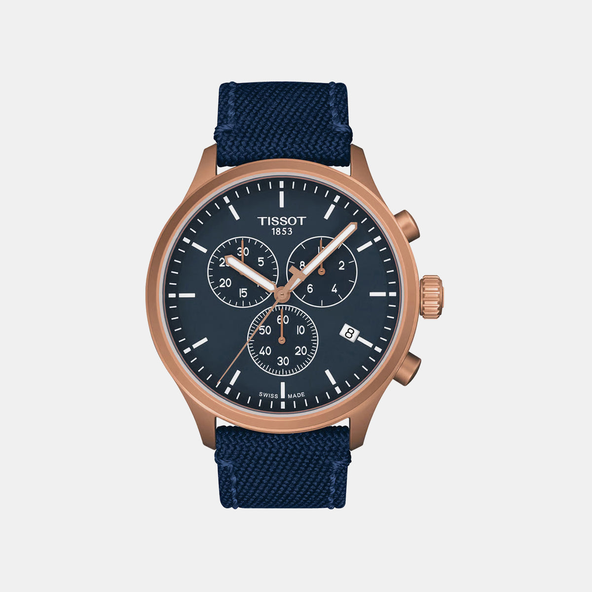 Tissot XL Men Quartz Blue Dial Analog Nylon Watch T1166173704100
