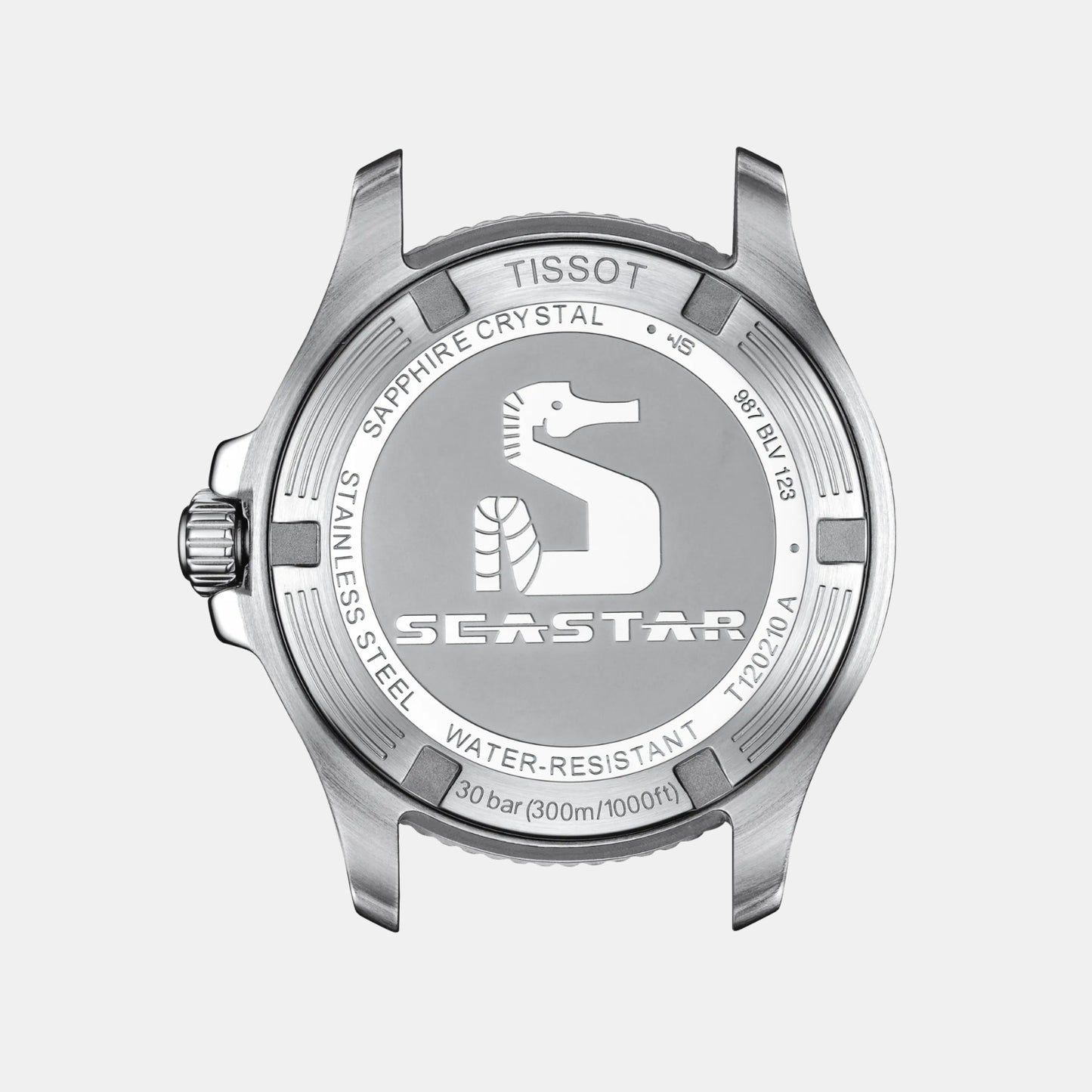 Seastar 1000 Women Quartz Black Dial Analog Stainless Steel T1202102205101