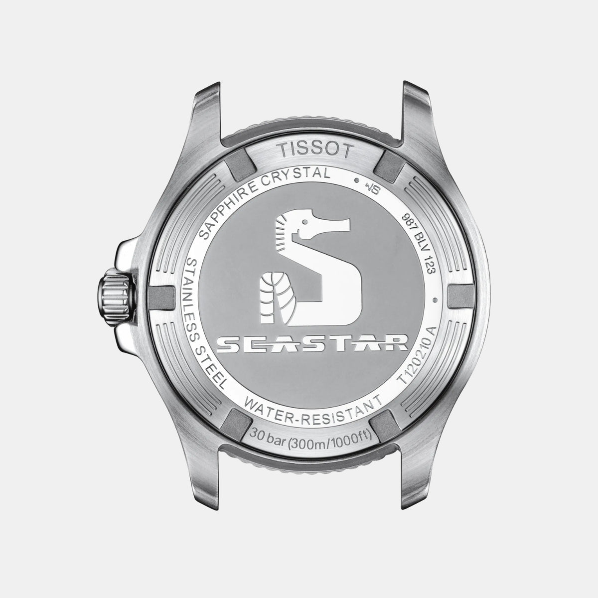 Seastar Women Quartz Black Dial Analog Stainless Steel Watch T1202102205101