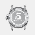 Seastar 1000 Unisex Quartz White Mother Of Pearl Dial Analog Stainless Steel Watch T1202102211100