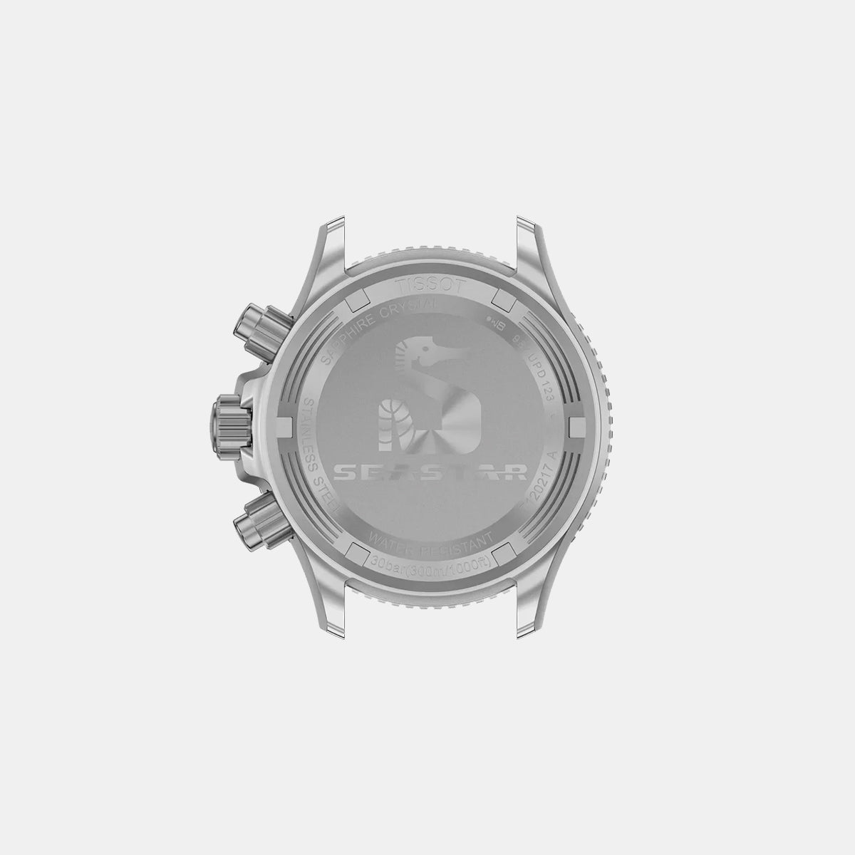 Seastar 1000 Women Quartz Grey Dial Chronograph Stainless Steel Watch T1202171101100