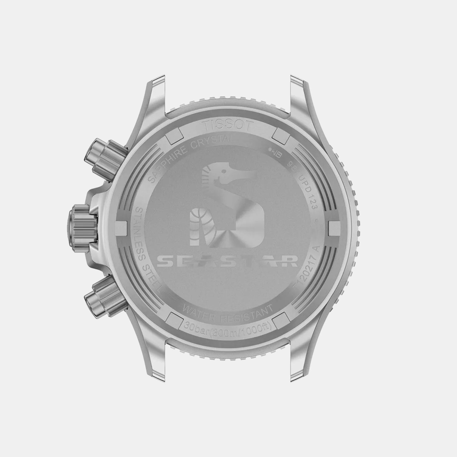 Seastar 1000 Men Quartz White Dial Chronograph Synthetic Watch T1202171701100