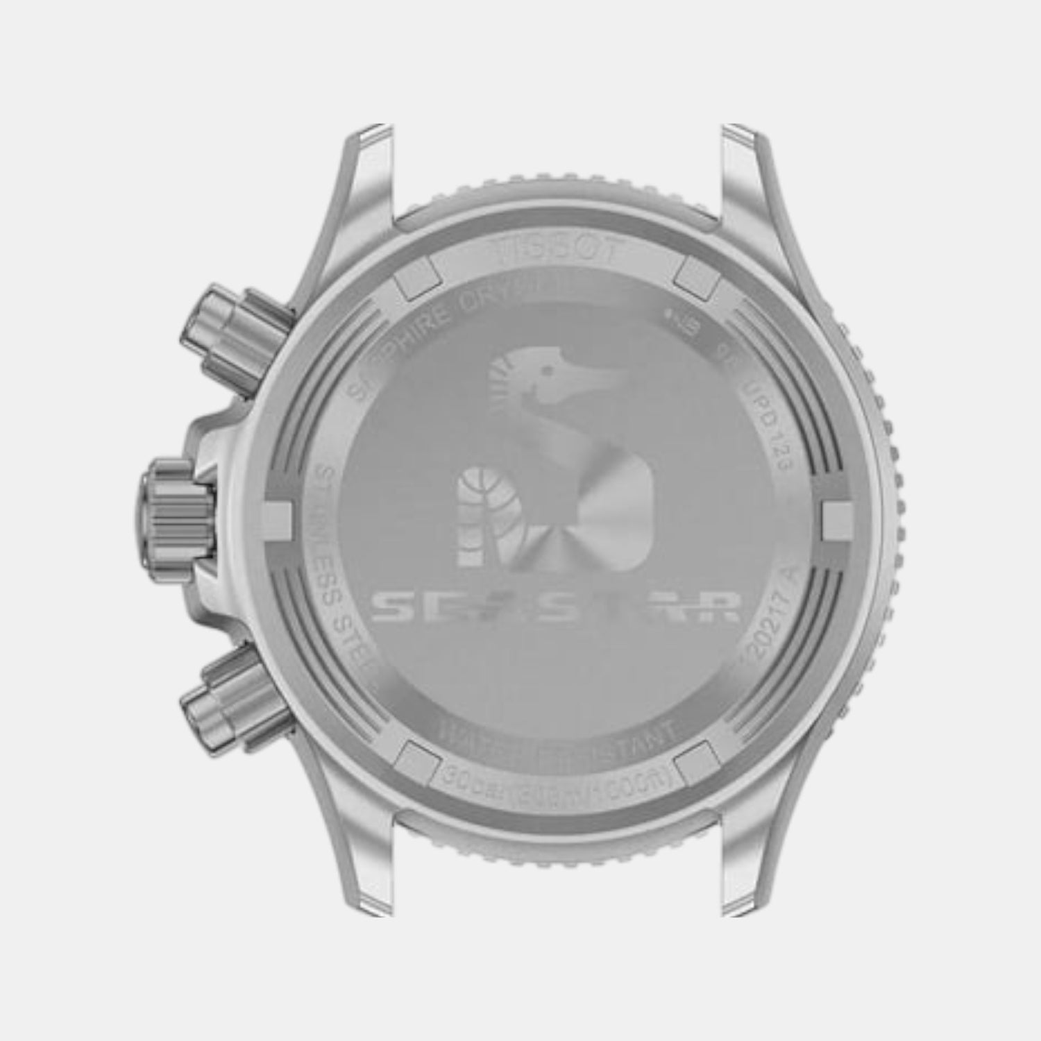 Seastar 1000 Men Quartz White Dial Chronograph Synthetic Watch T1202171701100