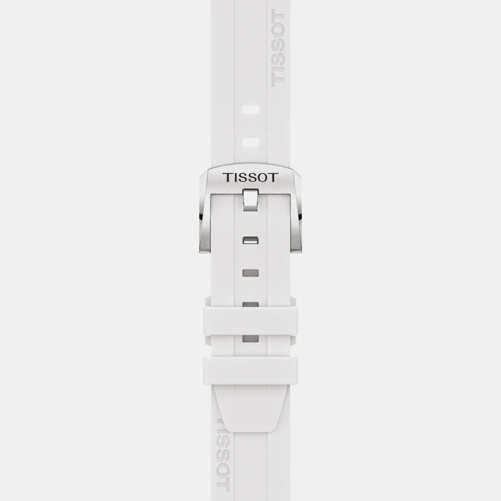 Seastar 1000 Men Quartz White Dial Chronograph Synthetic Watch T1202171701100