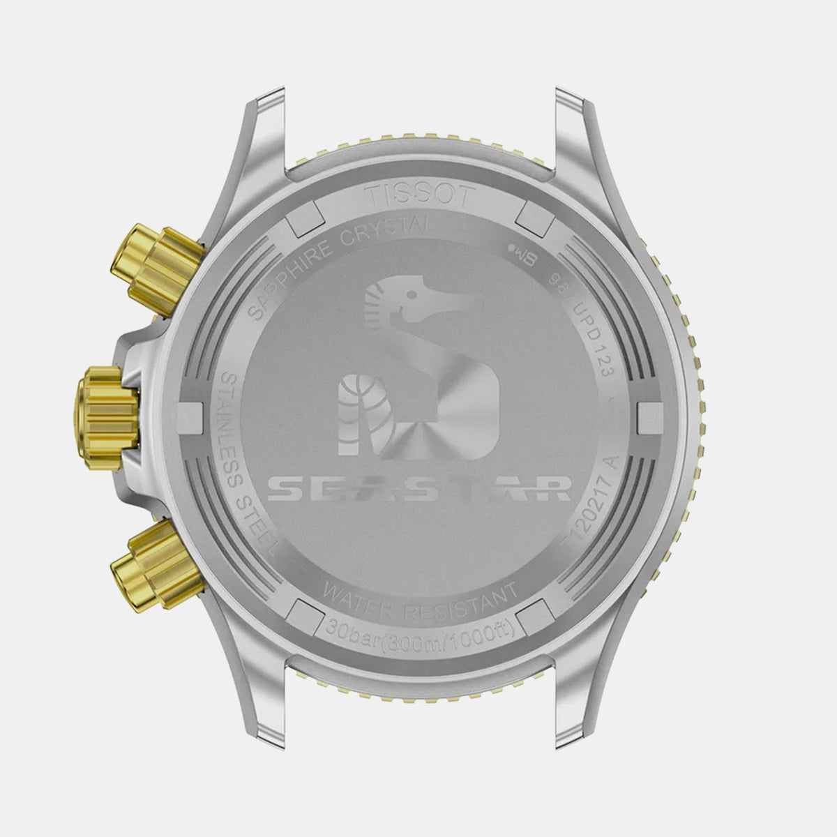 Seastar Unisex Quartz Grey Dial Chronograph Stainless Steel Watch T1202172206100
