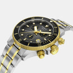 Seastar 1000 Men Quartz Black Dial Chronograph Stainless Steel Watch T1202172206100