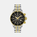 Seastar 1000 Men Quartz Black Dial Chronograph Stainless Steel Watch T1202172206100