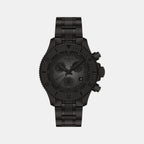 Seastar 1000 Unisex Quartz Black Dial Chronograph Silicone Watch T1202173306100