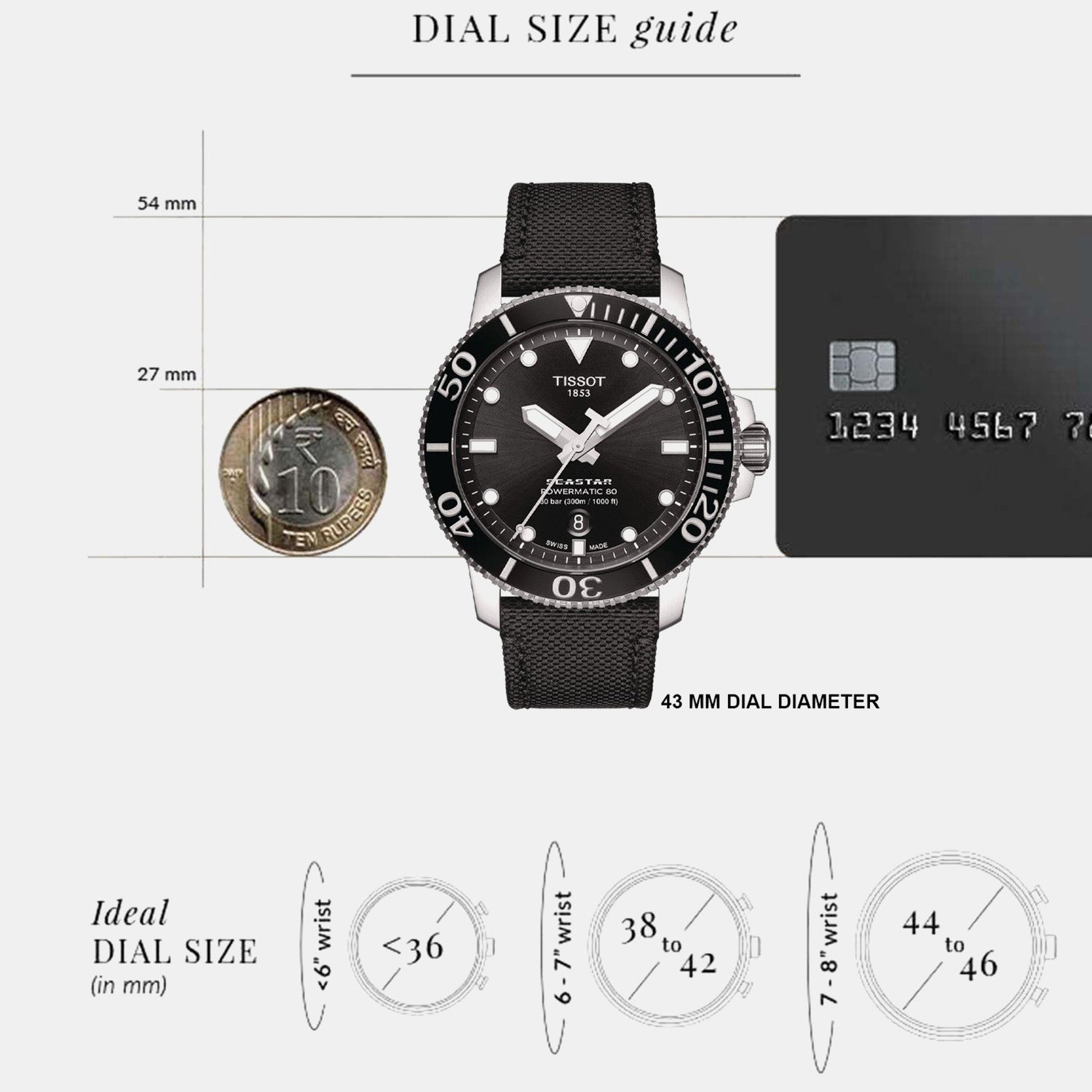 Seastar Men Automatic Black Dial Analog Nylon Watch T1204071705100