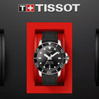Seastar Men Automatic Black Dial Analog Nylon Watch T1204071705100