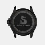 Seastar 1000 Men Quartz Graded Green-Black Dial Analog Stainless Steel Watch T1204103309100