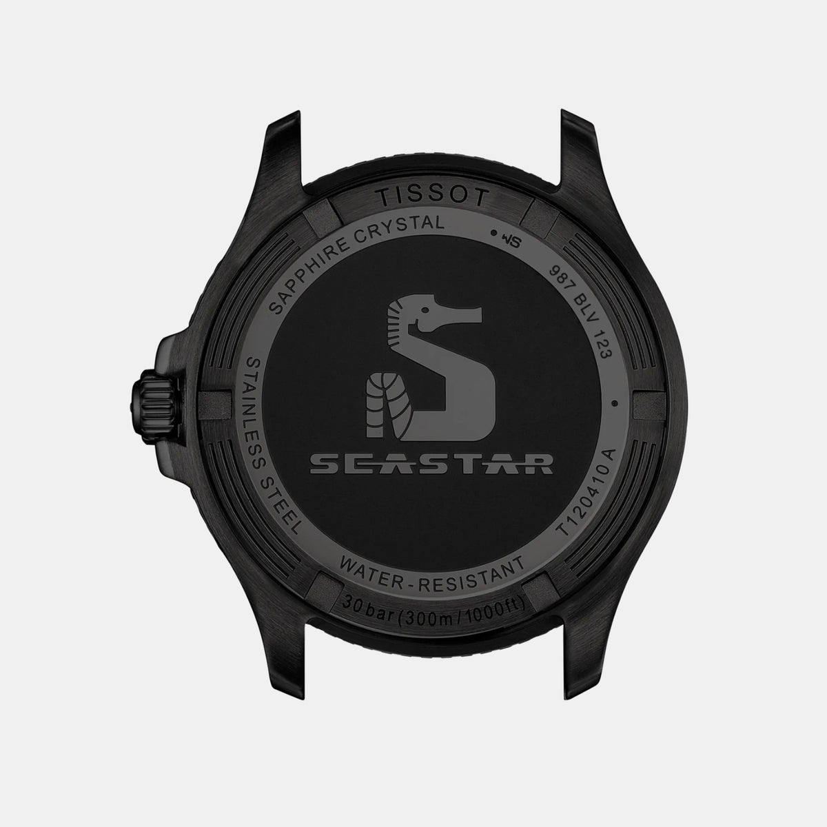 Seastar Unisex Quartz Red Dial Analog Stainless Steel Watch T1204103342100
