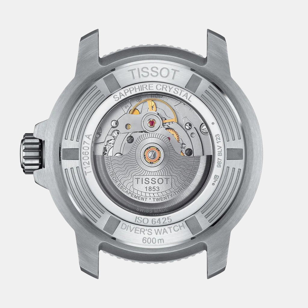 Seastar 2000 Men Automatic Multicolour Dial Analog Stainless Steel Watch T1206071104101