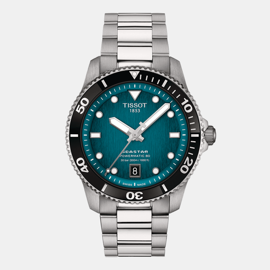 Seastar Unisex Grey Analog Stainless Steel Watch T1208071109100