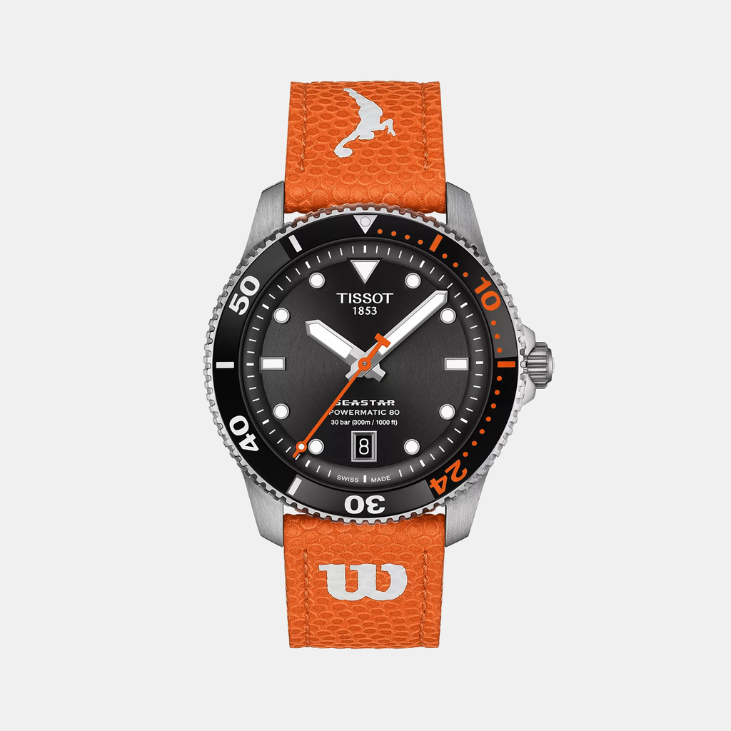 Tissot Round Black Analog watch