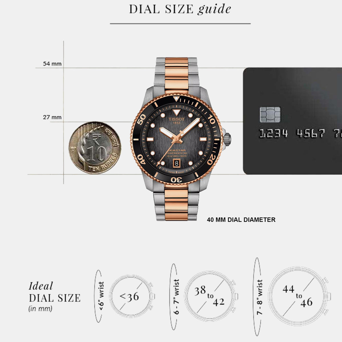 Seastar Unisex Automatic Grey Dial Analog Stainless Steel Watch T1208072205101