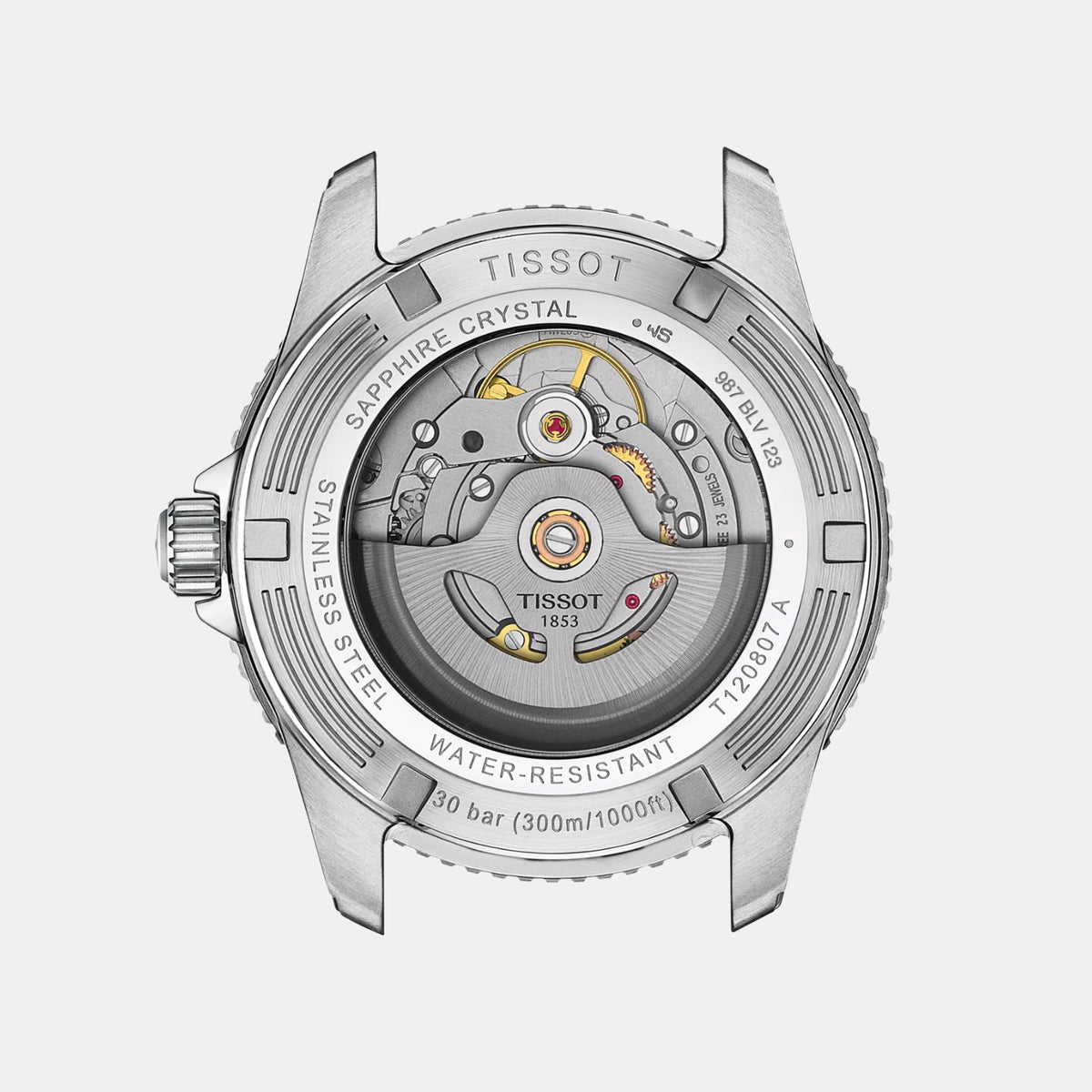 Seastar Unisex Automatic Grey Dial Analog Stainless Steel Watch T1208072205101
