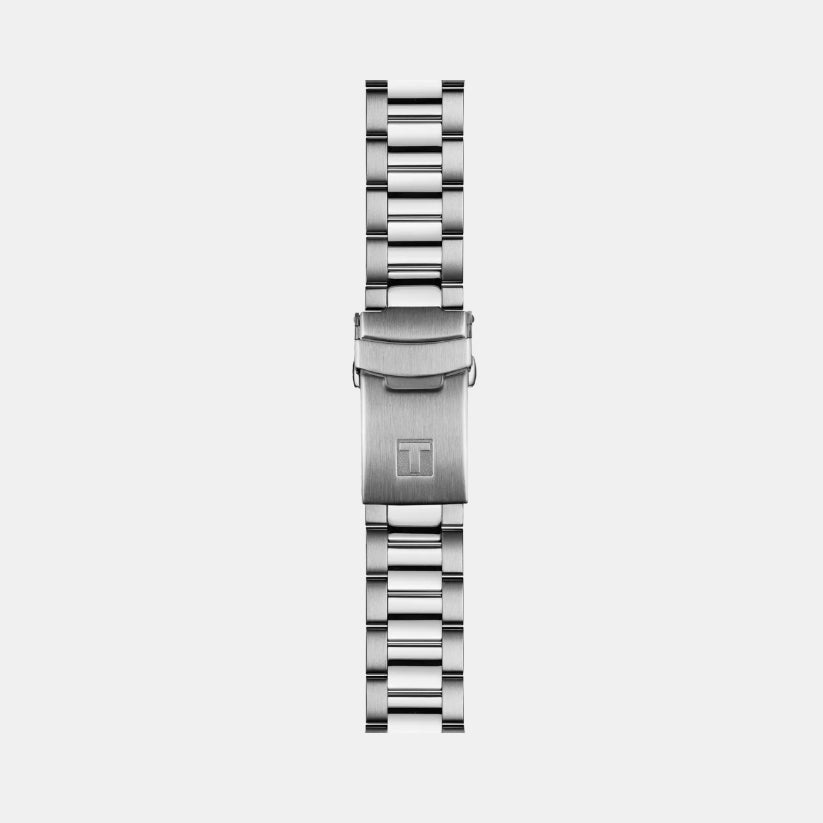 Seastar Men Quartz Black Dial Analog Stainless Steel Watch T1208521105100
