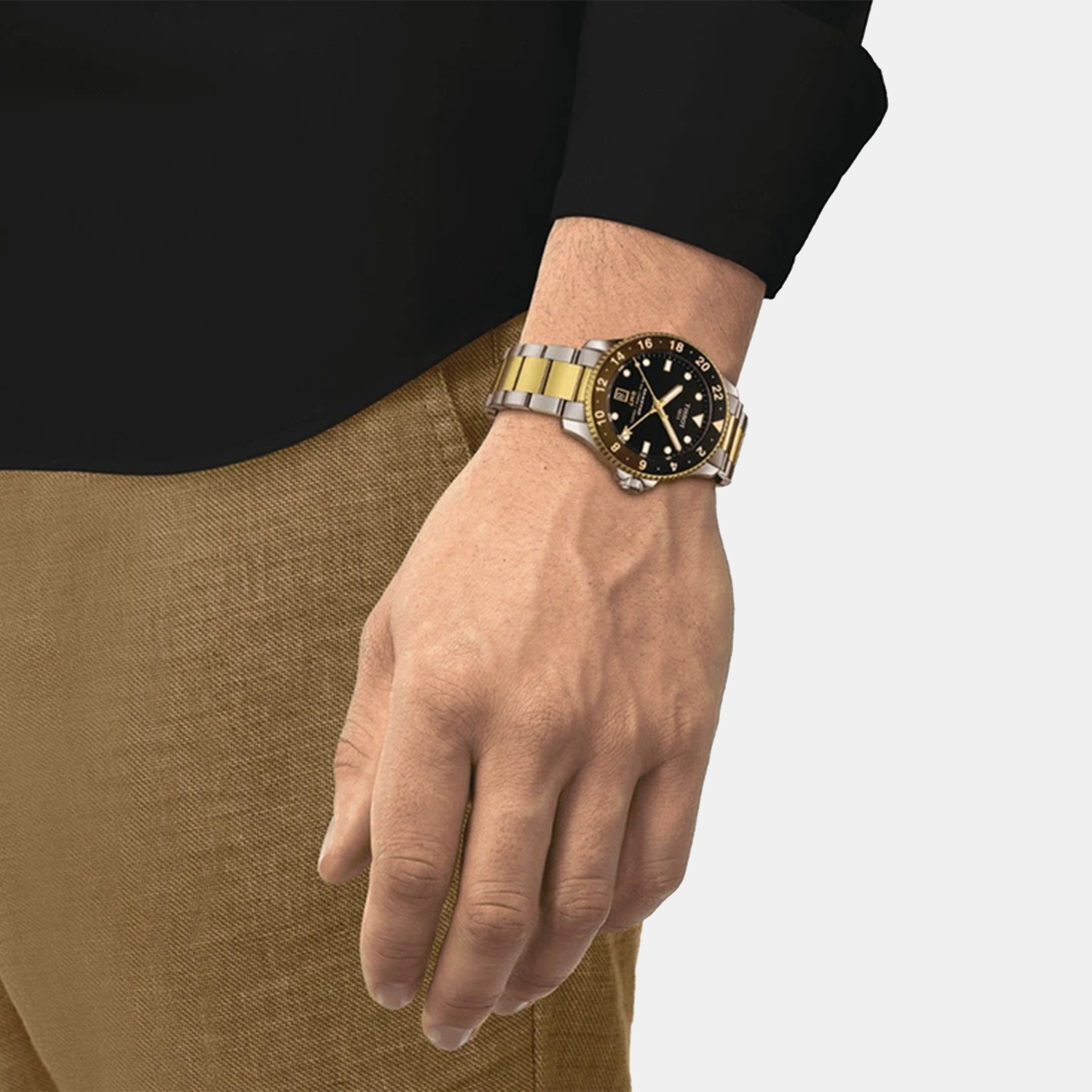 Tissot Round Quartz Analog Men watch