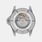 Seastar 2000 Men Automatic Orange Dial Analog Rubber Watch T1209071728100