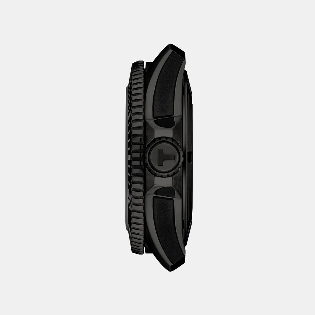 T-sport Seastar 2000 Men Automatic Grey Dial Analog Rubber Watch T1209073705100