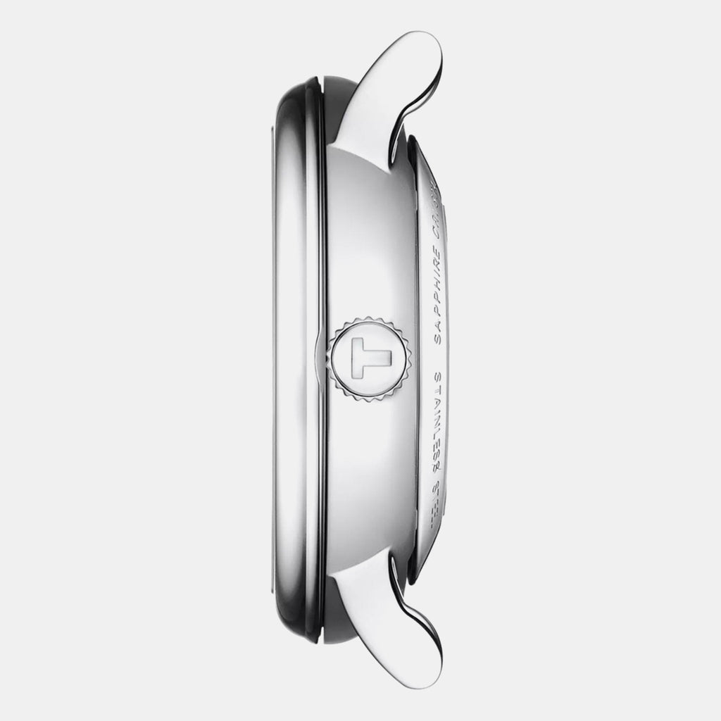 Carson Women Automatic Silver Dial Analog Stainless Steel Watch T1222071103300