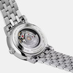 Carson Women Automatic Silver Dial Analog Stainless Steel Watch T1222071103600
