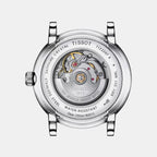 Carson Women Automatic Silver Dial Analog Leather Watch T1222071603601