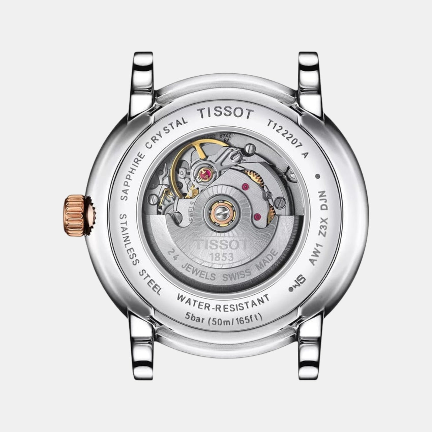 Carson Premium Women Automatic Silver Dial Analog Stainless Steel Watch T1222072203300