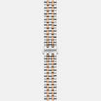 Carson Women Quartz Silver Dial Analog Stainless Steel Watch T1222102203301