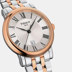 Carson Women Quartz Silver Dial Analog Stainless Steel Watch T1222102203301