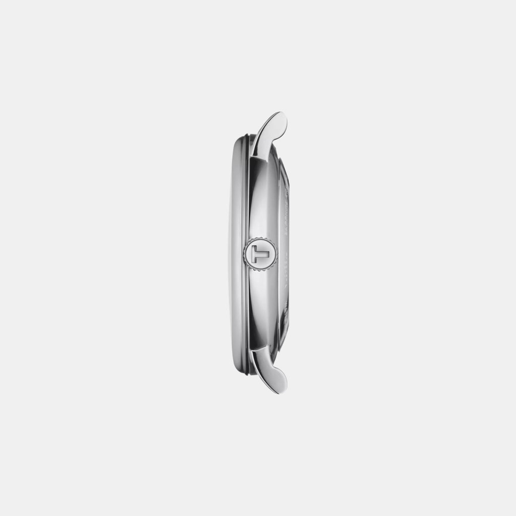 Carson Premium Men Automatic Silver Dial Analog Stainless Steel Watch T1224071103300