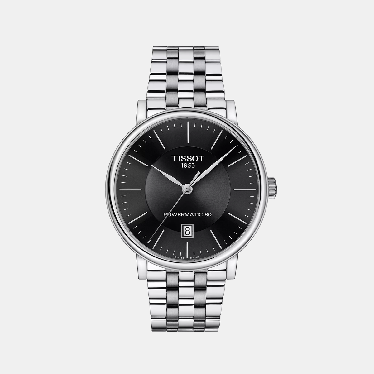 Tissot Round Black Analog watch