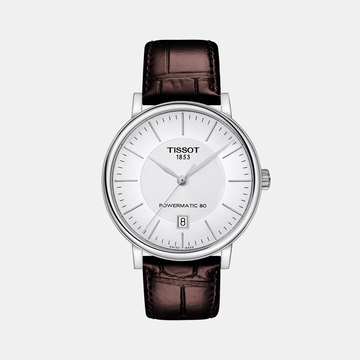 Tissot Round Silver Analog watch
