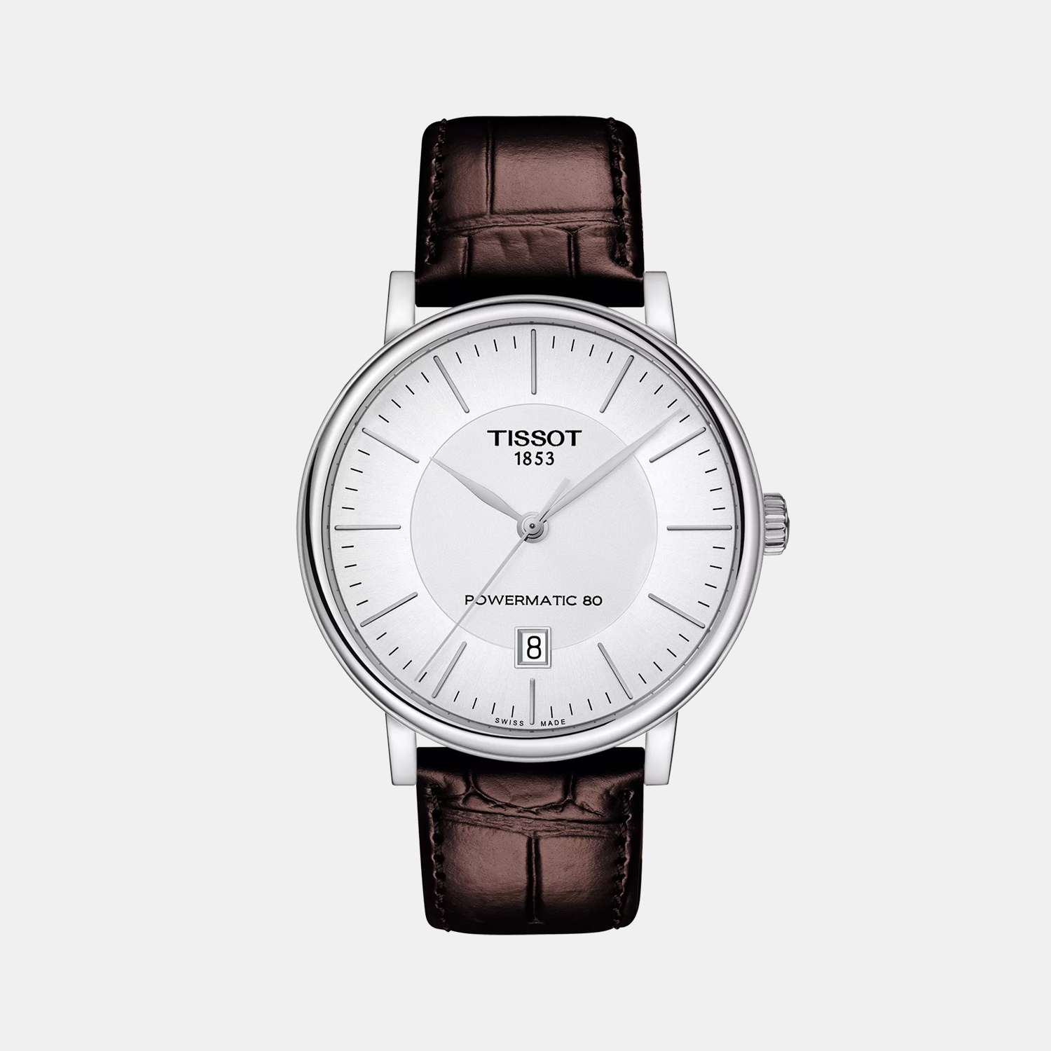 Tissot Round Silver Analog watch