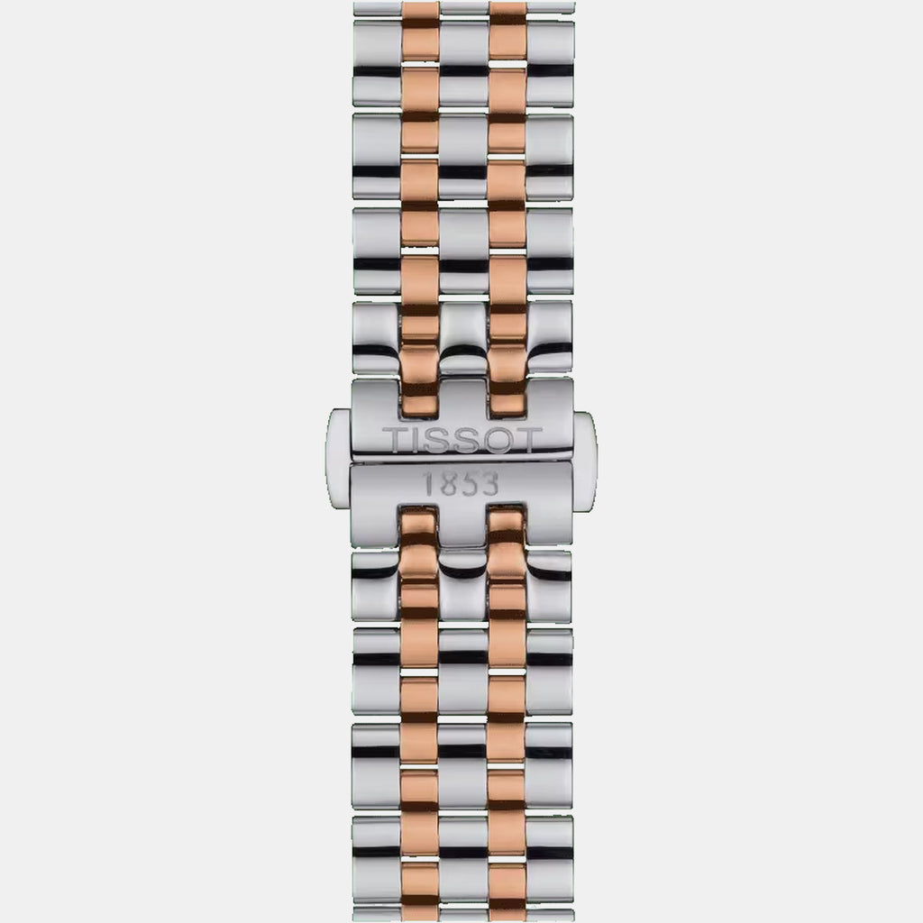 Carson Men Automatic Silver Dial Analog Stainless Steel Watch T1224072203101