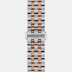 Carson Men Automatic Silver Dial Analog Stainless Steel Watch T1224072203101