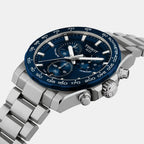 Supersport Men Quartz Blue Dial Chronograph Stainless Steel Watch T1254171104100