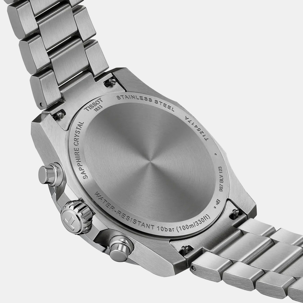 Supersport Men Quartz Blue Dial Chronograph Stainless Steel Watch T1254171135100