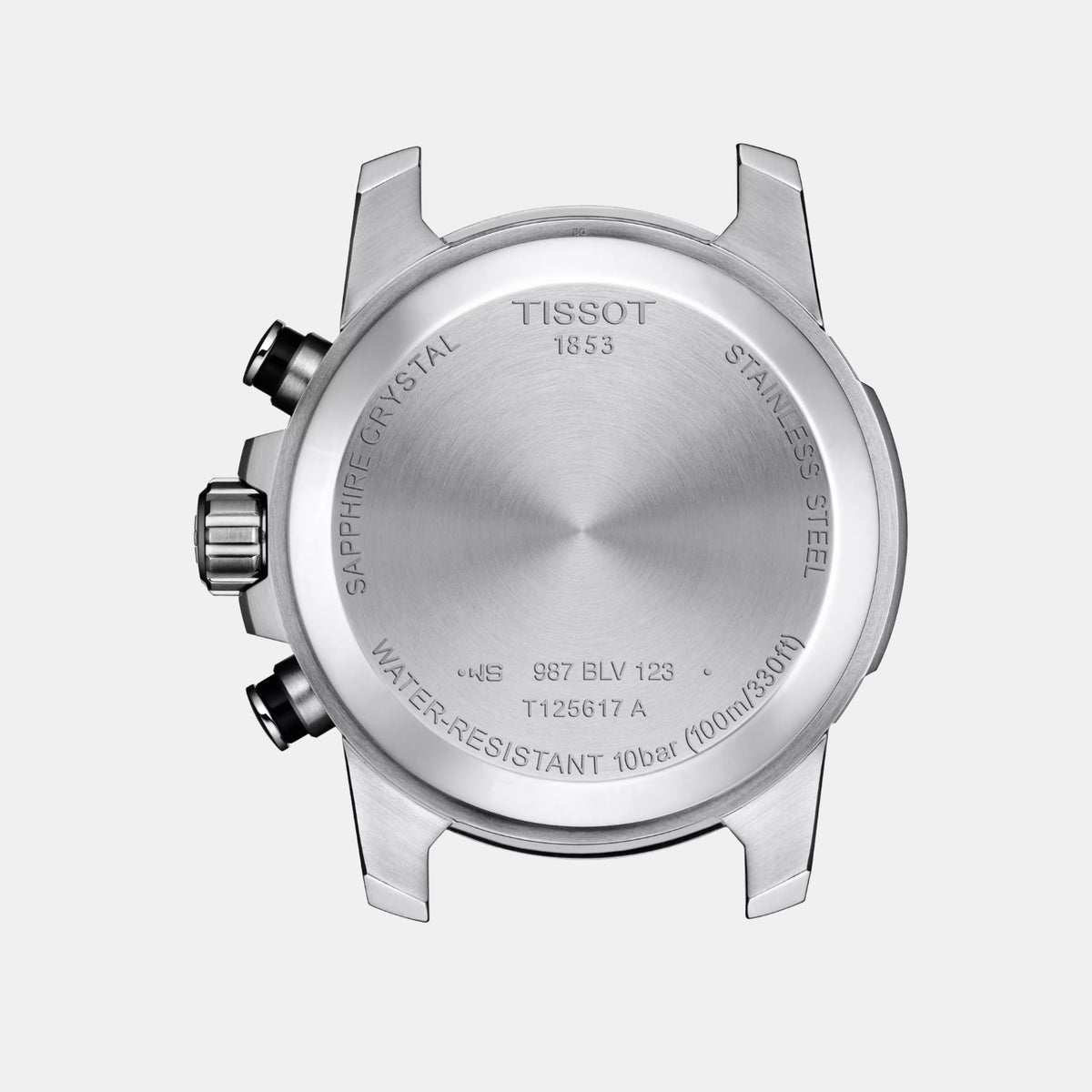Supersport Men Quartz Black Dial Chronograph Nylon Watch T1256171705103
