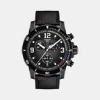 Tissot Round Black Chronograph watch