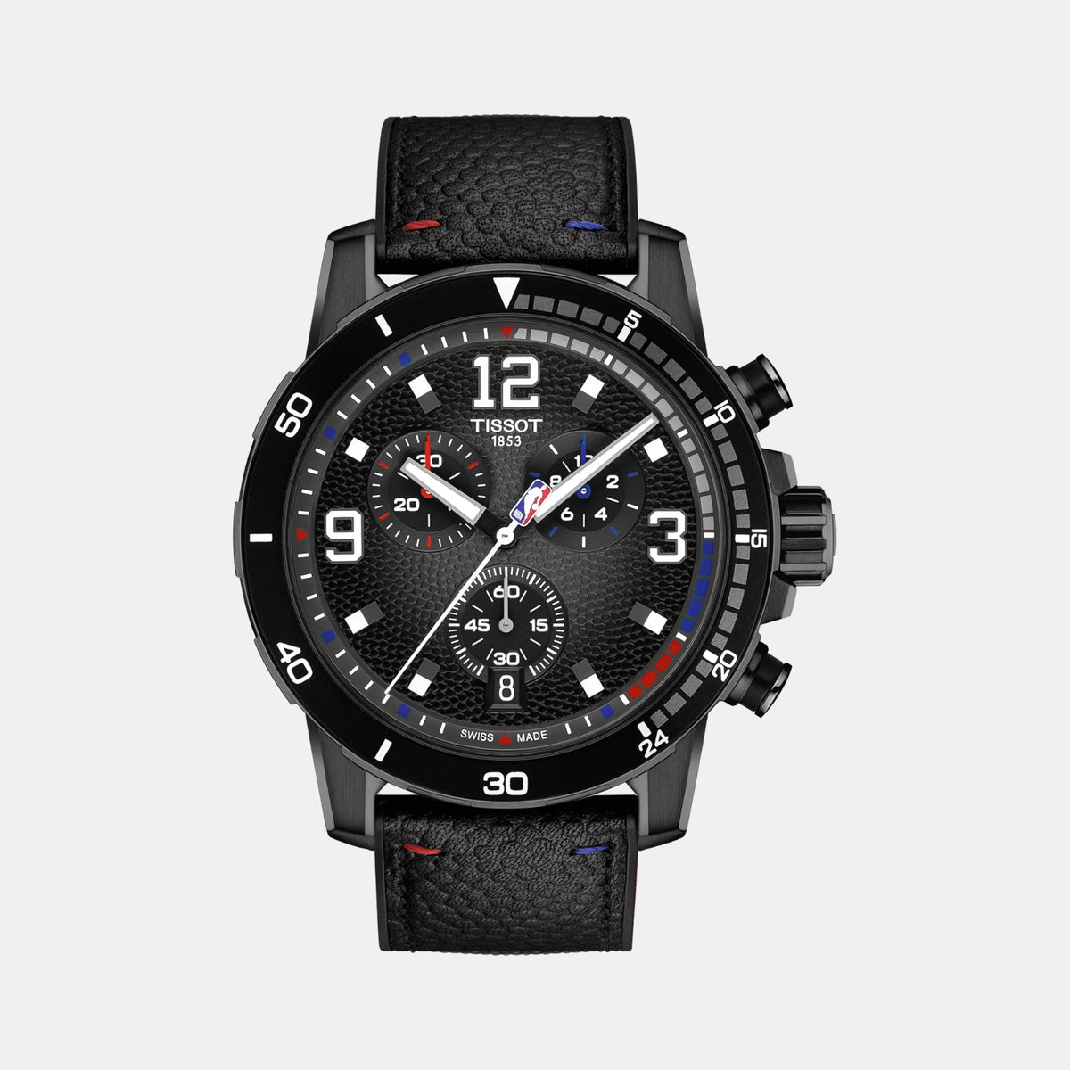 Tissot Round Black Chronograph watch