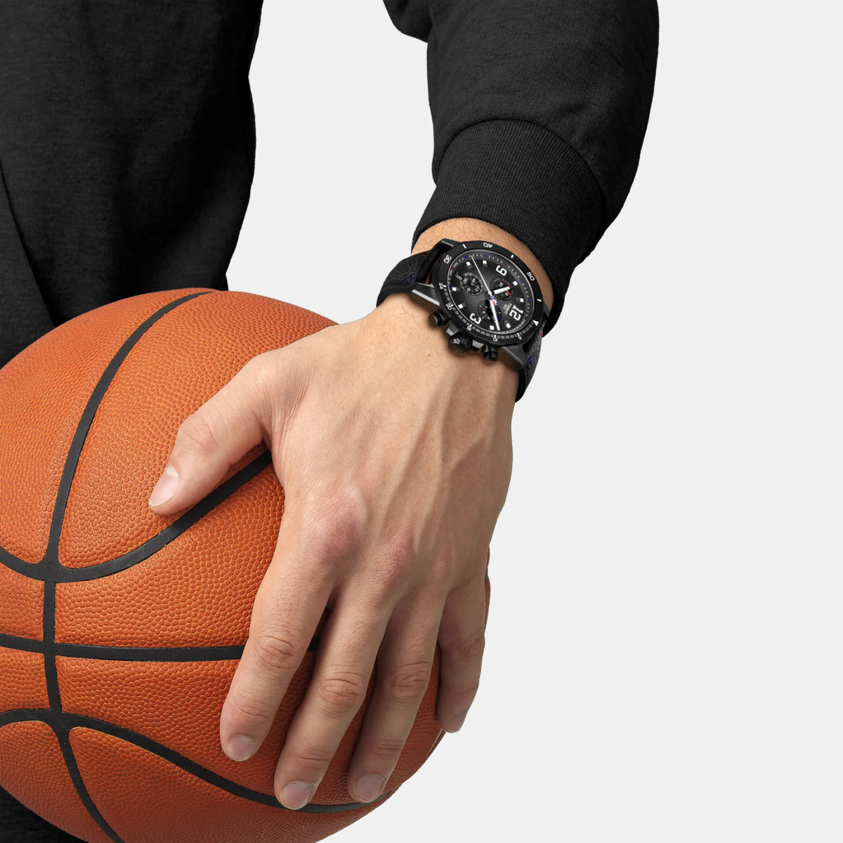 Tissot 45.5 mm Black Quartz watch