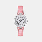 Bellissima Women Quartz White Dial Analog Leather Watch T1260101601301