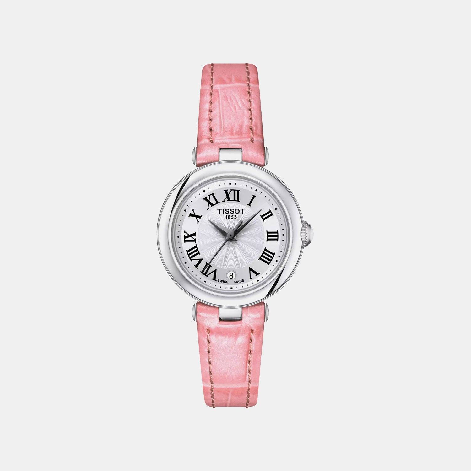 Bellissima Women Quartz White Dial Analog Leather Watch T1260101601301