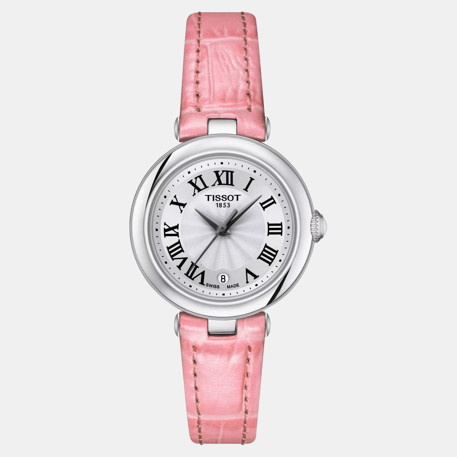 Bellissima Women Quartz White Dial Analog Leather Watch T1260101601301