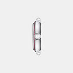 Bellissima Women Quartz White Mother Of Pearl Analog Leather Watch T1260106611300