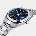 Tissot Gentleman Men Automatic Blue Dial Analog Stainless Steel Watch T1274071104100